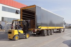 Warehousing truck loading